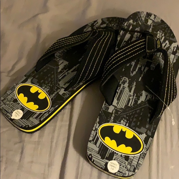 batman flip flops mens